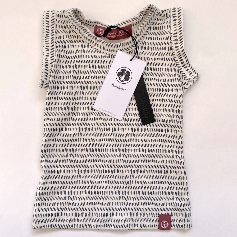 3Y Redfish Kids Crew Neck Tank Top NWT